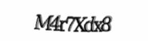 Security check image, please type the characters shown